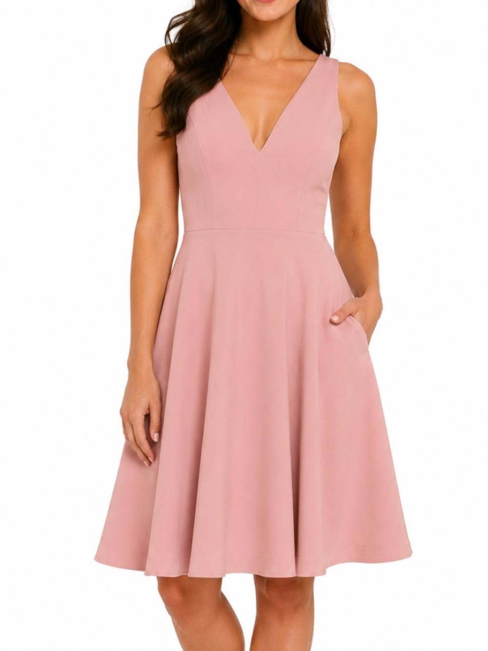 Dress the Population - Catalina Fit & Flare‎ Cocktail Dress